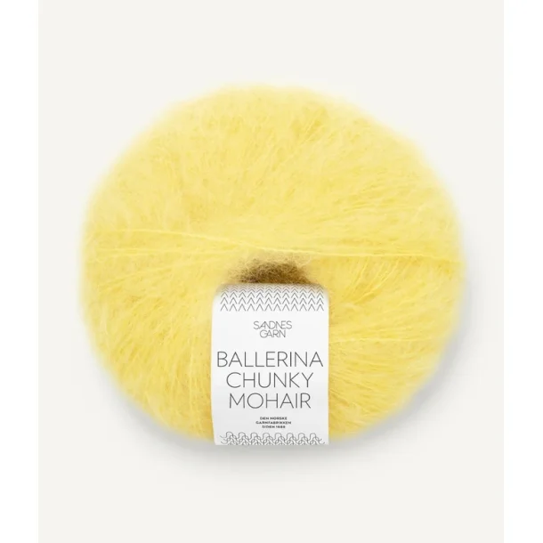 Sandnes - Ballerina Chunky Mohair Fv. 9004 Lemon