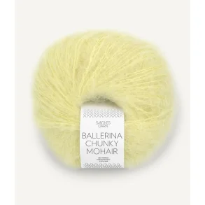 Sandnes - Ballerina Chunky Mohair Fv. 9523 Lime Punch. 