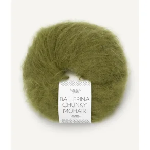 Sandnes - Ballerina Chunky Mohair Fv. 9563 Moss Green 