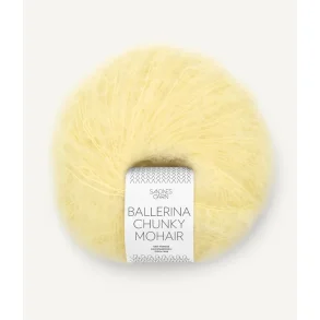 Sandnes - Ballerina Chunky Mohair Fv. 9602 Lemonade. 