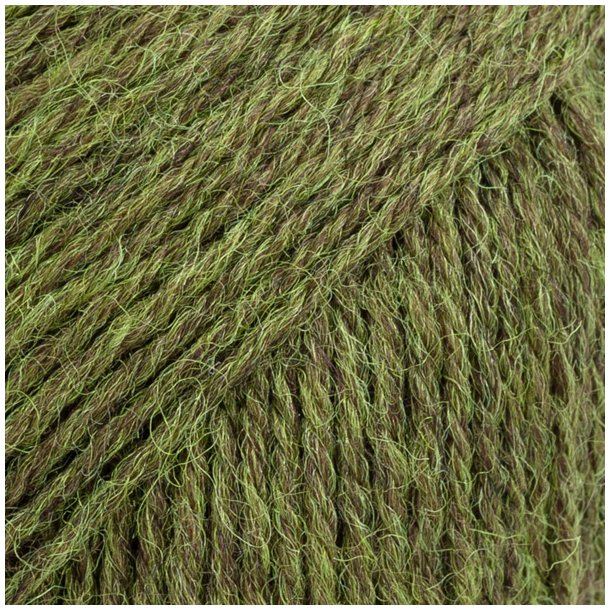DROPS Fabel Unicolor 122 Mrk Oliven