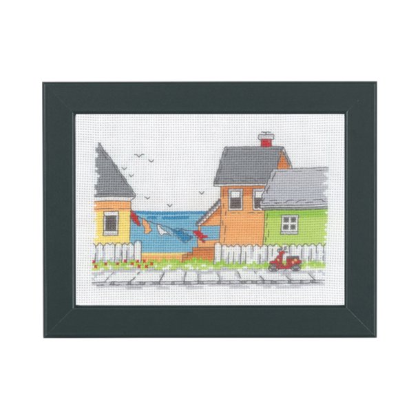 Permin Broderi Kit " Strandgaden " 13-3157