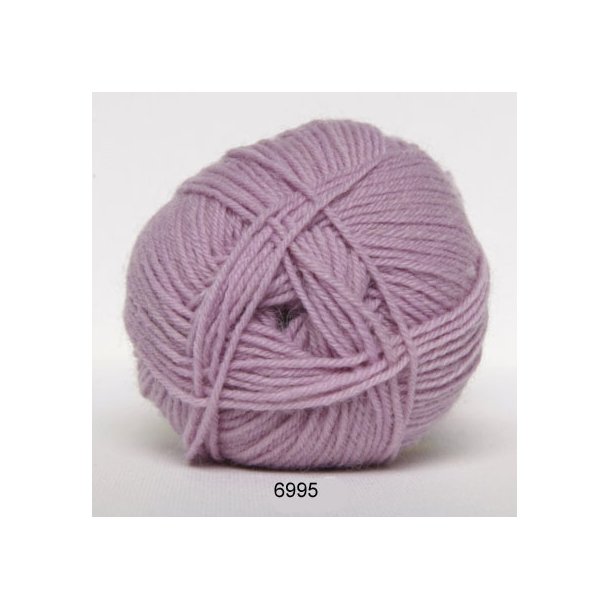 Hjertegarn - Sock 4 Str�mpegarn fv 6995 Lys Rosa