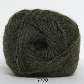 Hjertegarn - Sock 4 Strmpegarn fv 7770 Jagt Grn