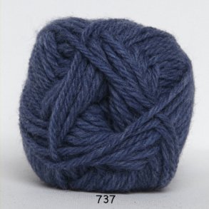 Hjertegarn- Ragg Strmpegarn Fv. 737 Denim