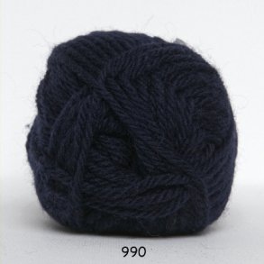 Hjertegarn - Ragg Strmpegarn Fv. 990 Marine Bl