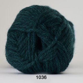 Hjertegarn- Ragg Strmpegarn Fv. 1036 Flaske Grn