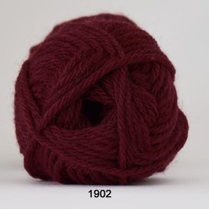 Hjertegarn- Ragg Strmpegarn Fv. 1902 Mrk Rd Meleret