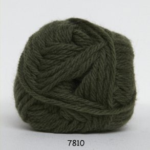 Hjertegarn- Ragg Strmpegarn Fv. 7810 Mrk Grn