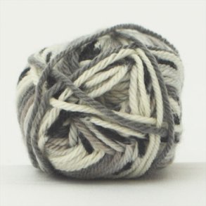 Hjertegarn- Ragg Strmpegarn Fv. 8799 Natur/Gr Multi