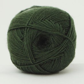 Hjertegarn - Aloe Sockwool Fv. 7770 Jagtgrn