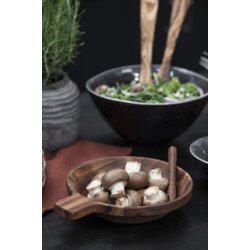 Fad m/lille hank i olieret akacietr 20 cm - Ib Laursen