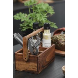 Kasse m/5 rum Proviant akacietr� - Ib Laursen