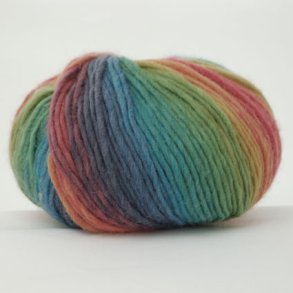 Incawool Hjertegarn Fv. 1102 Multi Print