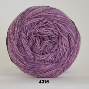 Organic 350 Wool/Cotton Fv. 4316 Lilla Meleret