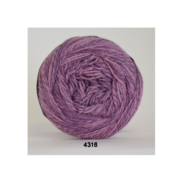 Organic 350 Wool/Cotton Fv. 4316 Lilla Meleret