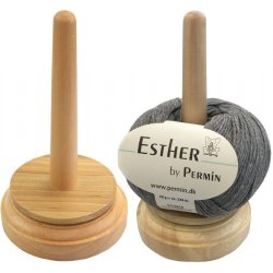 Garnholder i tr fra Permin