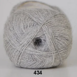 Hjertegarn - Alpaca 400 Fv. 434 Lys gr�