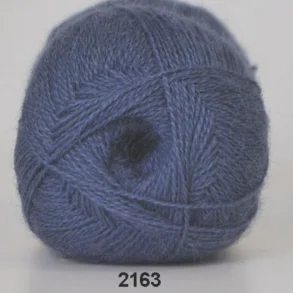 Hjertegarn - Alpaca 400 Fv. 2163 Jeans Bl�