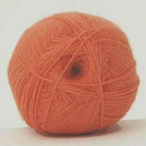 Hjertegarn - Alpaca 400 Fv. 2441 Fersken Orange