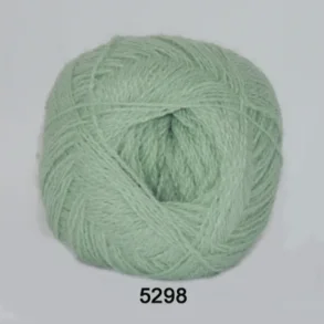 Hjertegarn - alpaca 400 Fv. 5298 Mint