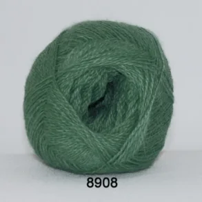 Hjertegarn - Alpaca 400 Fv. 8908 Gr�n