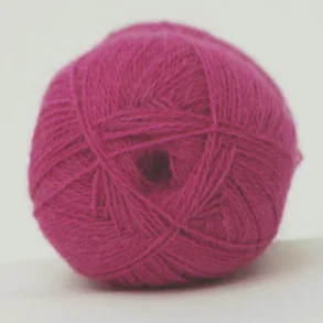 Hjertegarn - Alpaca 400 Fv. 9130 Hot Pink