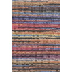 Lang Yarns - Merino 200 B�b� Color Fv. 450 Bl�/Gul/Pink