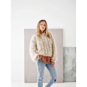 Bella C By Permin - Chunky cabel sweater - Enkeltopskrift / Nr. 893152