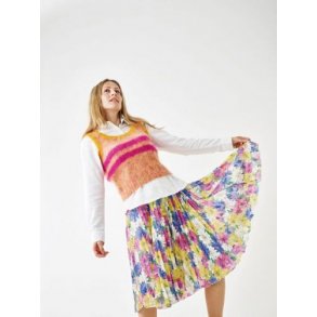 Bella C By Permin - Vest med striber - Enkeltopskrift / Nr. 893153