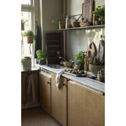 Sk�rebr�t m/rille i kanten olieret akacietr� - Ib Laursen