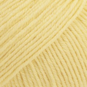 DROPS - Cotton Merino Fv: 17 - Vanille Gul