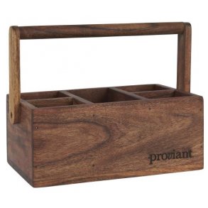 Kasse m/5 rum Proviant akacietr� - Ib Laursen
