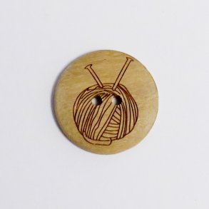 Tr�knap 20 mm - Model Garnn�gle