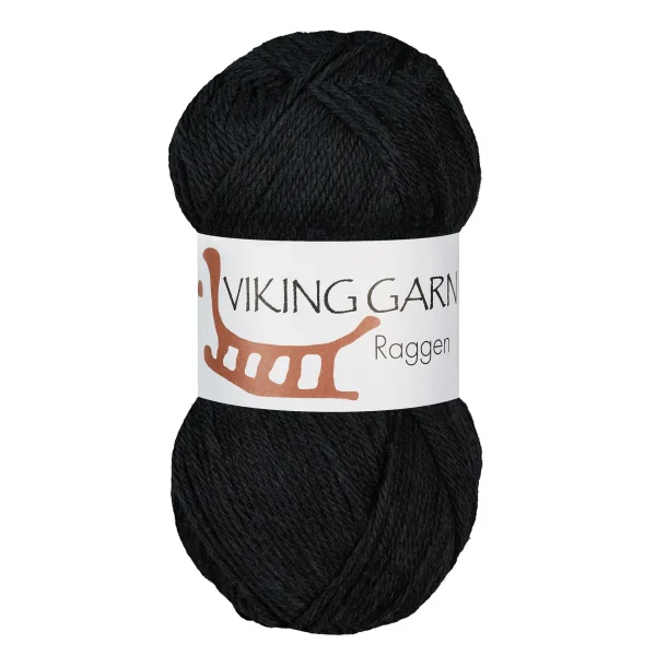 Viking - Raggen Strmpegarn Fv. 703 Sort