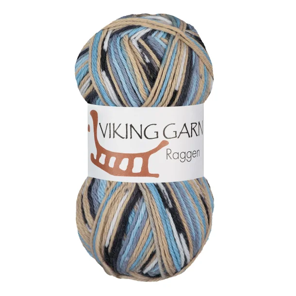 Viking - Raggen Strmpegarn Fv. 722 Multi