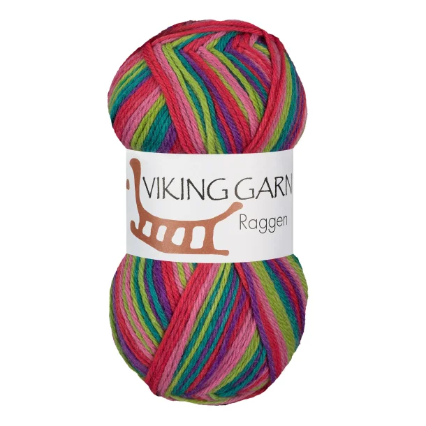 Viking - Raggen Strmpegarn Fv. 738 Multi