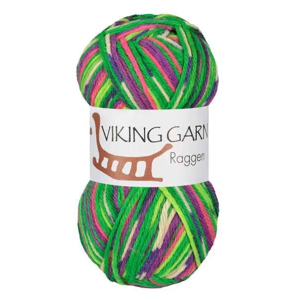 Viking - Raggen Strmpegarn Fv. 739 Multi