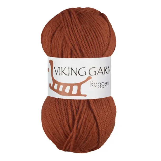 Viking - Raggen Strmpegarn Fv. 751 Rust