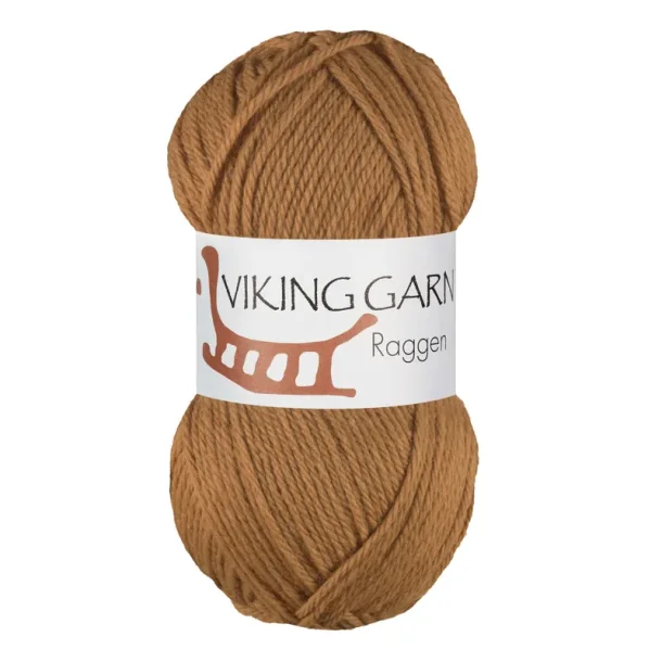 Viking - Raggen Strmpegarn Fv. 753 Cognac