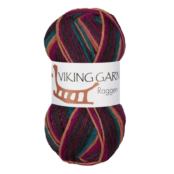 Viking - Raggen Strmpegarn Fv. 756 Multi