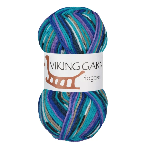 Viking - Raggen Strmpegarn Fv. 764 Multi