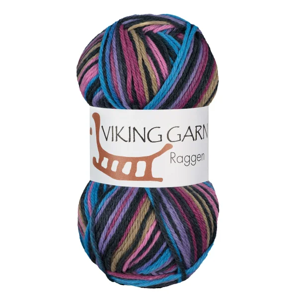 Viking - Raggen Strmpegarn Fv. 7766 Multi