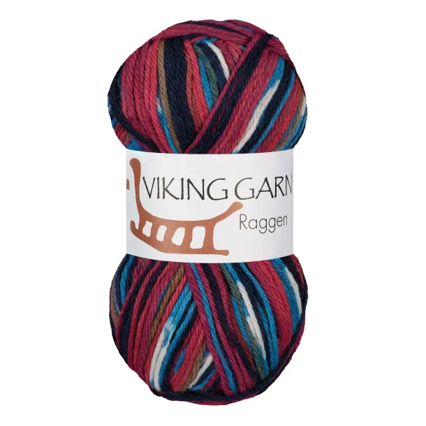 Viking - Raggen Strmpegarn Fv. 775 Multi