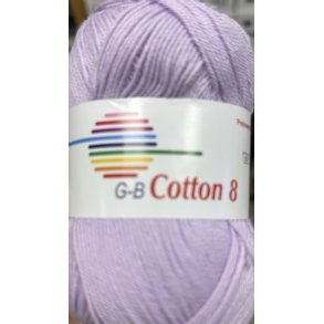 G-B Cotton 8 Fv. 1480 Lys Fleider/Lilla