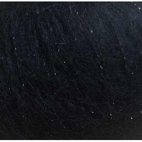 Dolce - Kid Mohair Glitter Farve  200 Sort