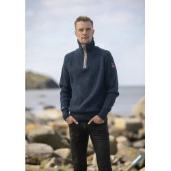 Viking Villmark Ullgenser m/lynl�s - Marine/Gr� Voksen..