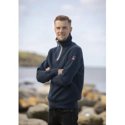 Viking Villmark Ullgenser m/lynl�s - Marine/Gr� Voksen..