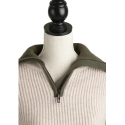 Viking Villmark Ullgenser m/lynl�s - Beige/oliven Voksen..