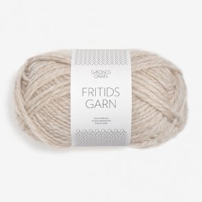 Sandnes - Fritidsgarn Fv. 3021 Lys Beigemeleret